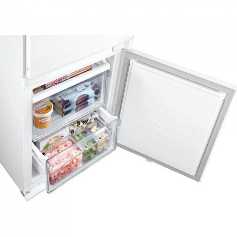 Холодильник з морозильною камерою Samsung BRB26715FWW