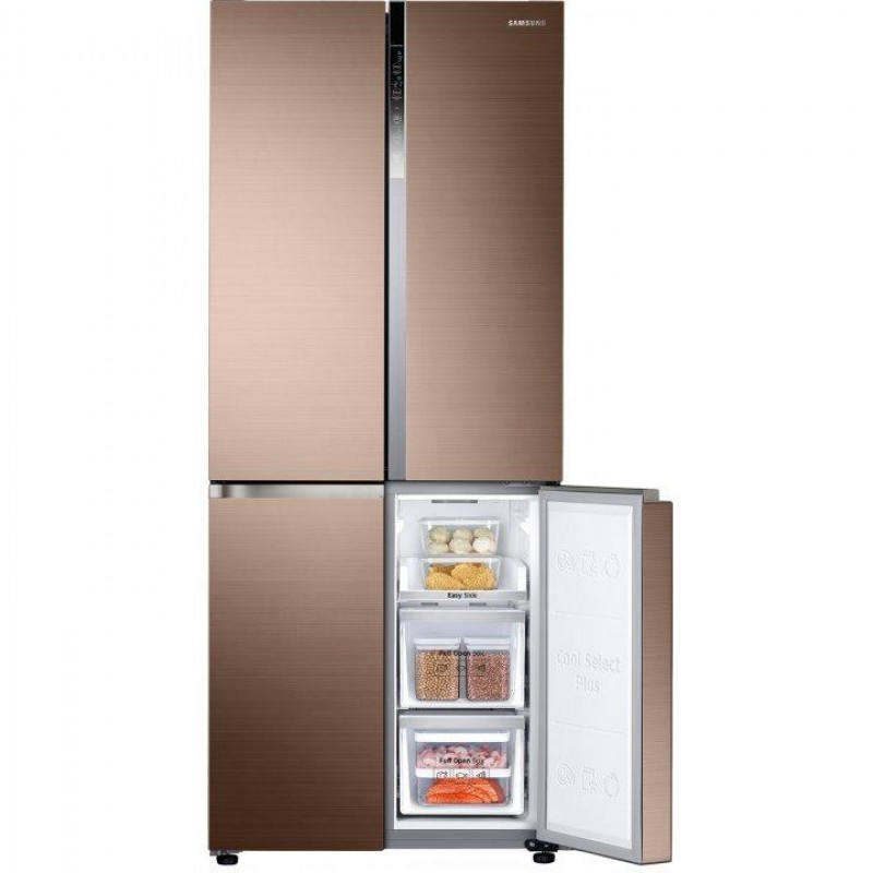 Холодильник з морозильною камерою Samsung RF50K5960DP/UA