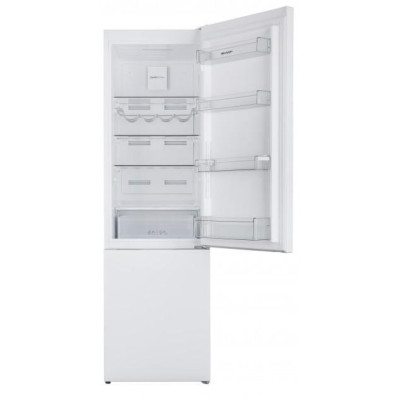 Холодильник с морозильной камерой Sharp SJ-BA05DMXW1-UA