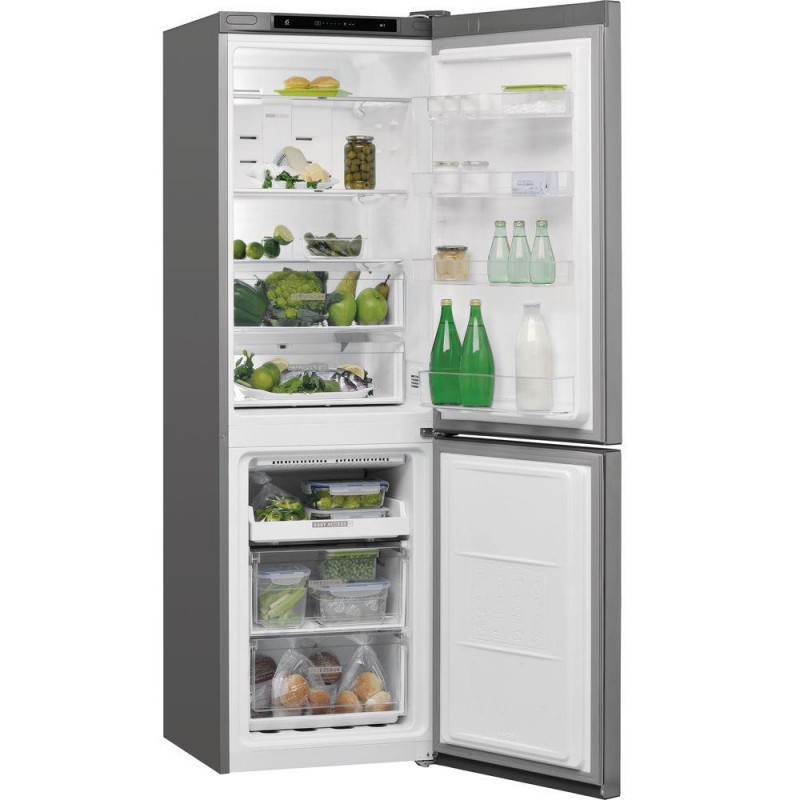 Холодильник з морозильною камерою Whirlpool W7 811I OX