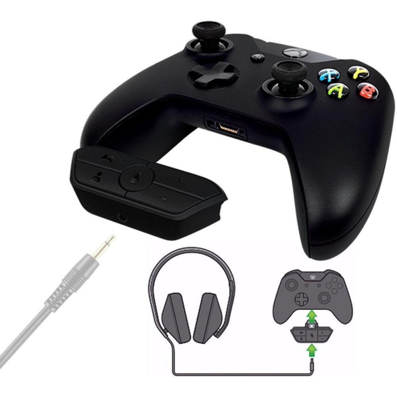Комп'ютерна гарнітура Microsoft Xbox One Stereo Headset Black