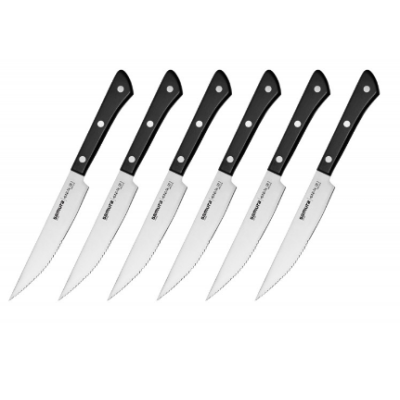 Набір з 6-ти кухонних ножів, Samura "Harakiri" (SHR-0260B)