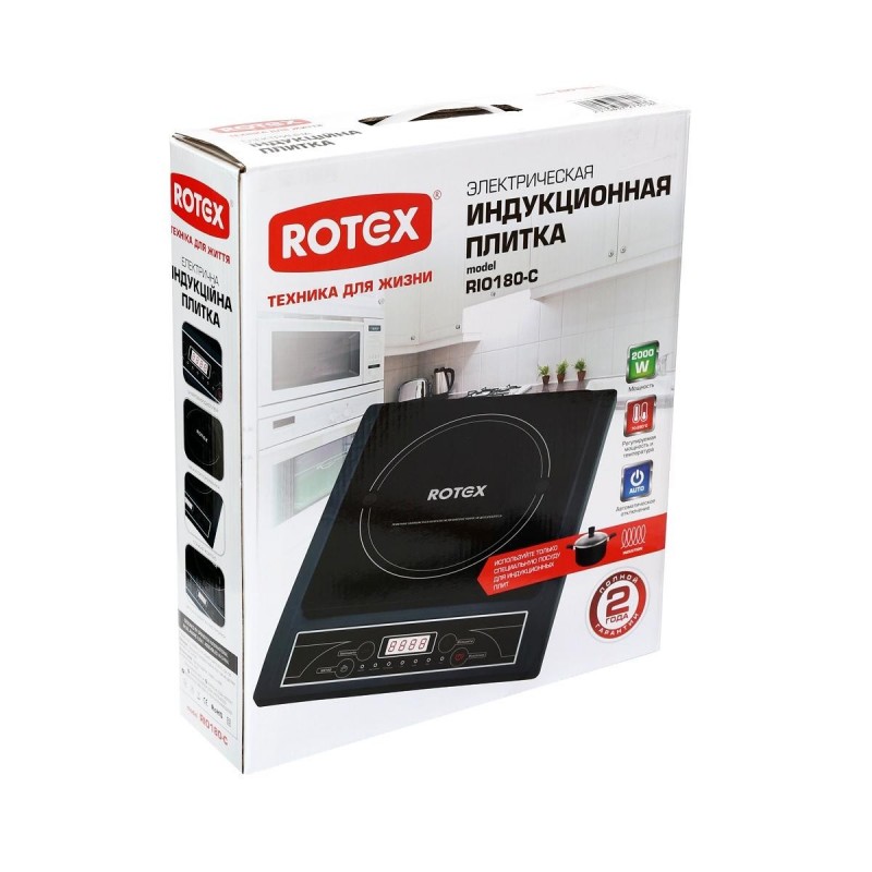 Настільна плита Rotex RIO180-C