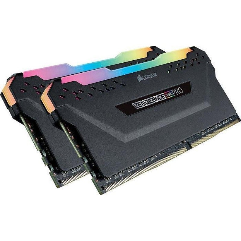 Пам'ять Corsair 64 GB (2x32GB) DDR4 3200 MHz Vengeance RGB Pro (CMW64GX4M2E3200C16)