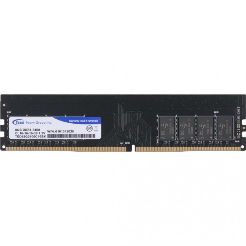 Пам'ять TEAM 8 GB DDR4 2666 MHz Elite (TED48G2666C1901)