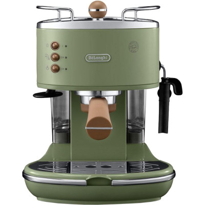 Ріжкова кавоварка еспресо DeLonghi Icona Vintage ECOV 311.GR