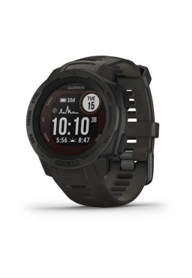 Смарт-годинник Garmin Instinct Solar Graphite (010-02293-00)