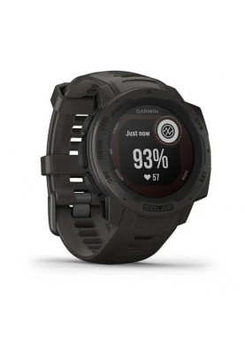 Смарт-годинник Garmin Instinct Solar Graphite (010-02293-00)