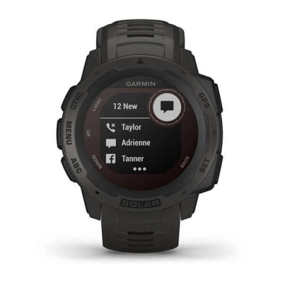 Смарт-годинник Garmin Instinct Solar Graphite (010-02293-00) Смарт-годинник Garmin Instinct Solar Graphite (010-02293-00)