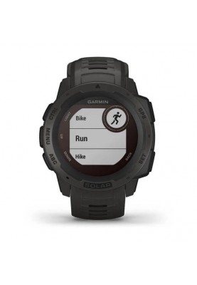 Смарт-годинник Garmin Instinct Solar Graphite (010-02293-00)