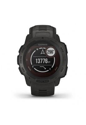 Смарт-годинник Garmin Instinct Solar Graphite (010-02293-00)