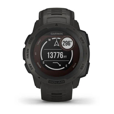Смарт-годинник Garmin Instinct Solar Graphite (010-02293-00) Смарт-годинник Garmin Instinct Solar Graphite (010-02293-00)