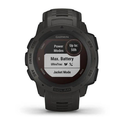 Смарт-годинник Garmin Instinct Solar Graphite (010-02293-00) Смарт-годинник Garmin Instinct Solar Graphite (010-02293-00)