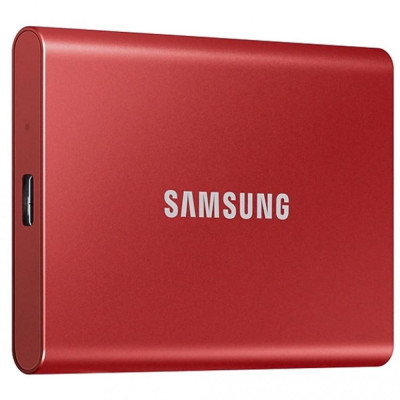 SSD накопичувач Samsung T7 2 TB Red (MU-PC2T0R/WW)