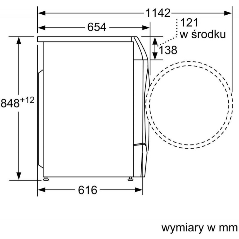 Прально-сушильна машина автоматична Bosch WDU2853KPL