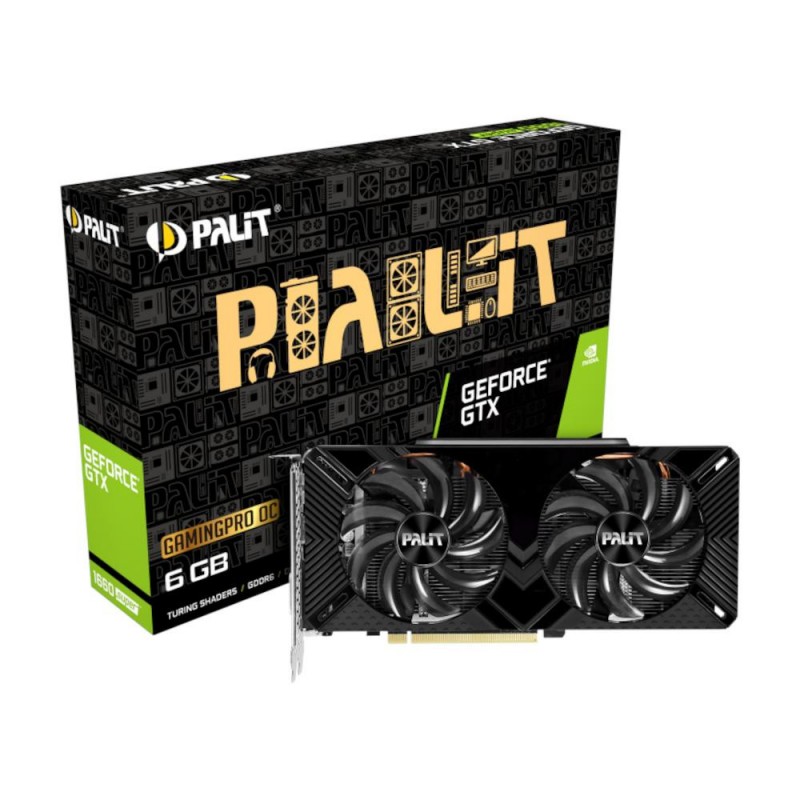 Відеокарта Palit GeForce GTX 1 660 SUPER GP OC (NE6166SS18J9-1160A-1)