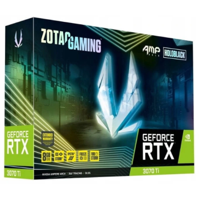 Відеокарта Zotac Rtx 3070Ti Amp Holo 8Gb Gddr6X 256Bit (ZTA30710F10P)