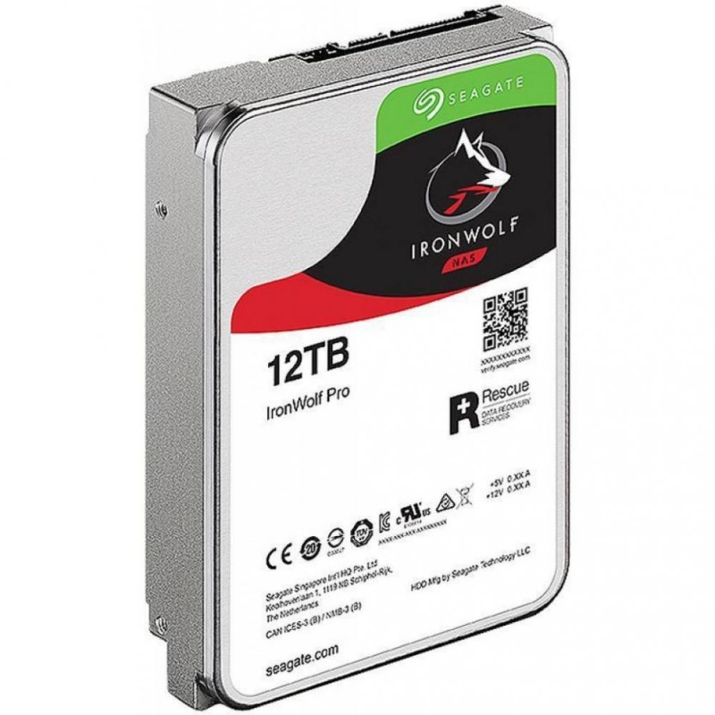 Жорсткий диск Seagate IronWolf Pro 12 TB (ST12000NE0008)