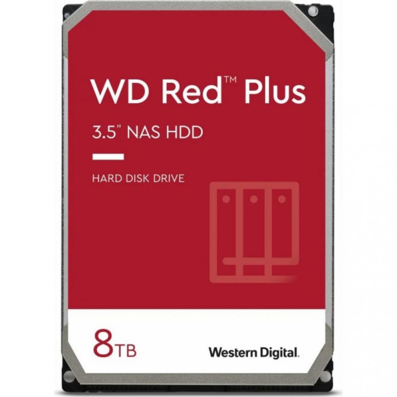 Жорсткий диск WD Red Plus 8 TB (WD80EFBX)