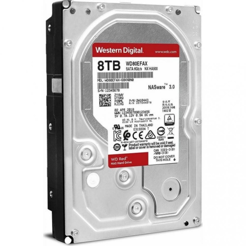 Жорсткий диск WD Red Plus 8 TB (WD80EFBX)