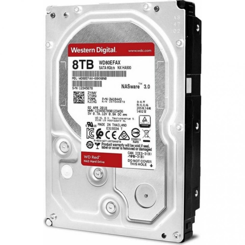 Жорсткий диск WD Red Plus 8 TB (WD80EFBX)