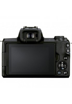 Беззеркальный фотоаппарат Canon EOS M50 Mark II kit (15-45mm) IS STM Black (4728C043)