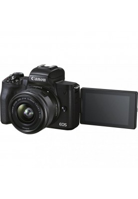 Бездзеркальний фотоапарат Canon EOS M50 Mark II (15-45mm) IS STM Black (4728C043)