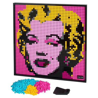 Блочний конструктор LEGO Art Мерлін Монро Енді Уорхола (31197)