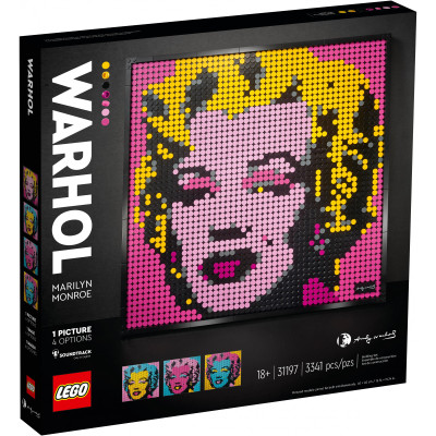 Блочний конструктор LEGO Art Мерлін Монро Енді Уорхола (31197) Блочний конструктор LEGO Art Мерлін Монро Енді Уорхола (31197)