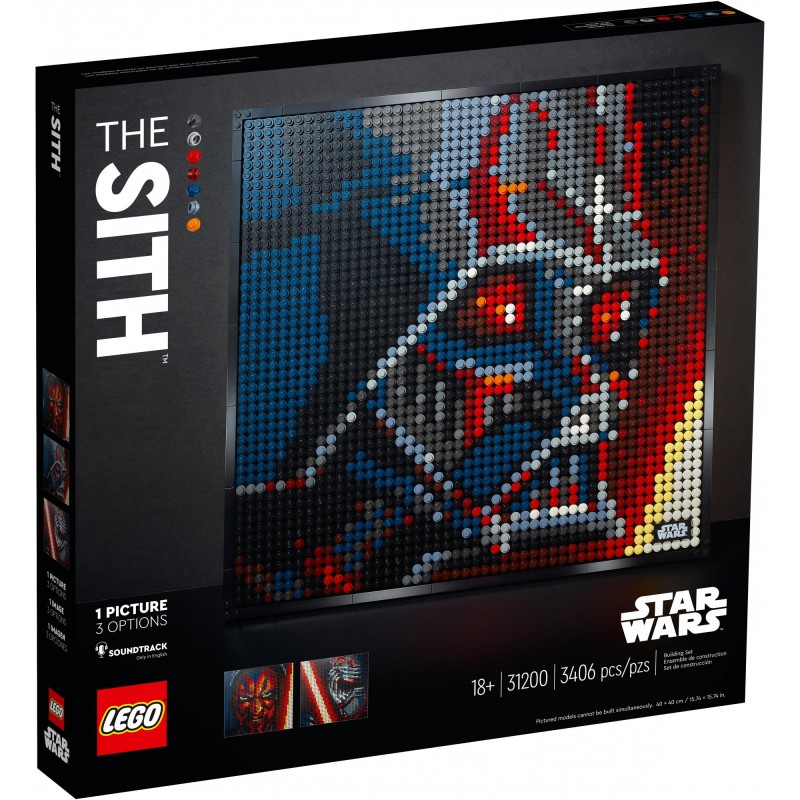 Блоковий конструктор LEGO ART Ситхи Star Wars (31200)