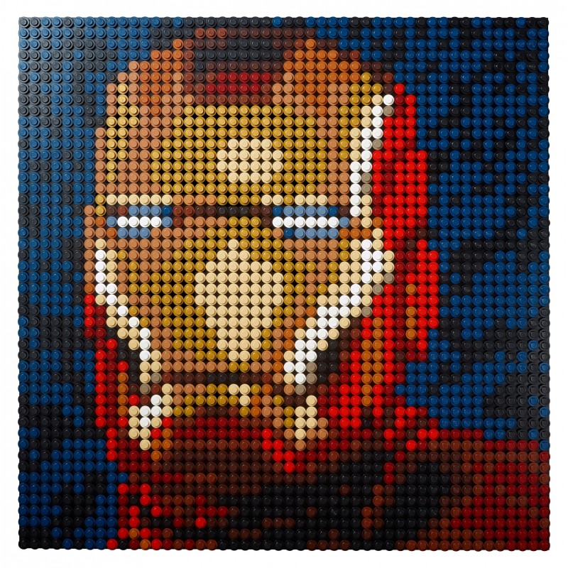 Блоковий конструктор LEGO Art Залізний Людина зі студії Marvel (31199)