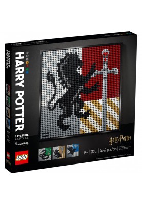 Блоковий конструктор LEGO Harry Potter Hogwarts Crests (31201)