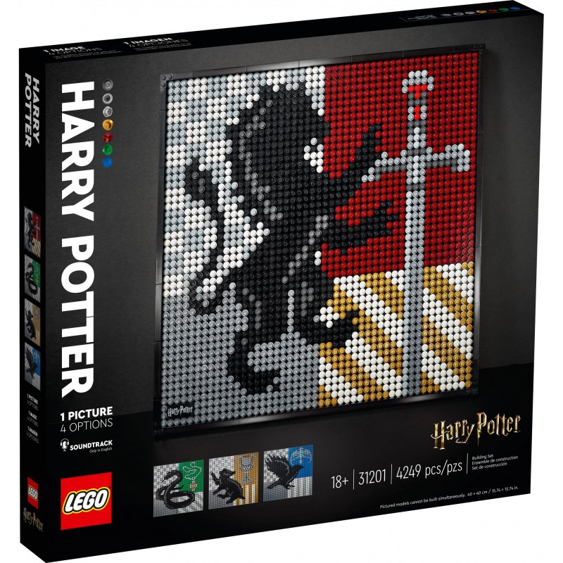 Блоковий конструктор LEGO Harry Potter Hogwarts Crests (31201)