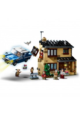 Блоковий конструктор LEGO Harry Potter Тисова вулиця, дом 4 797 деталей (75968)