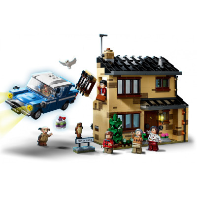 Блоковий конструктор LEGO Harry Potter Тисова вулиця, дом 4 797 деталей (75968)