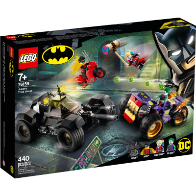 Блоковий конструктор LEGO Super Heroes Втеча Джокера на трициклі 440 деталей (76159)