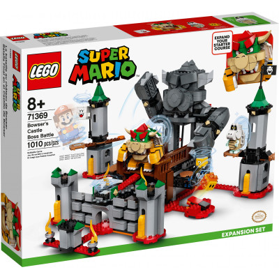 Блоковий конструктор LEGO Super Mario Вирішальна битва в замку Боузера (71369)