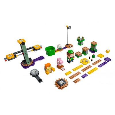 Блоковий конструктор LEGO Super Mario Стартовий набір Пригоди разом з Луїджі (71387)