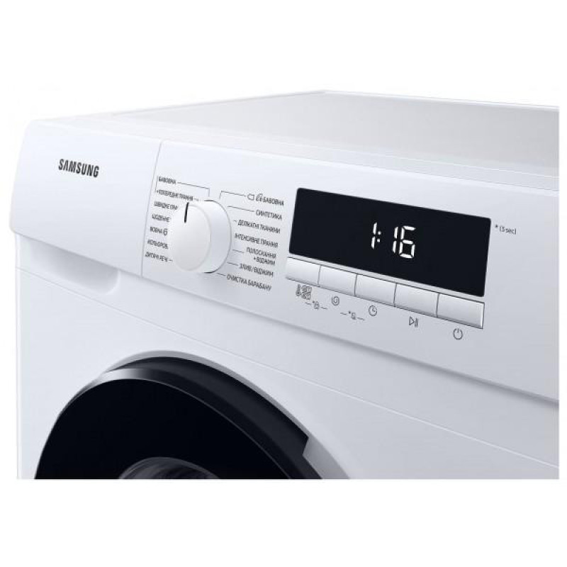 Cтіральная машина автоматична Samsung WW80T3040BW/UA