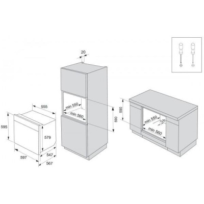 Духовка электрическая Gorenje BO735E20W