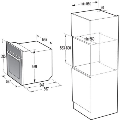 Духовка электрическая Gorenje BO737E30XG