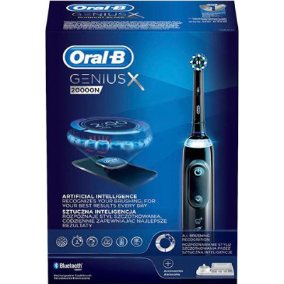 Електрична зубна щітка Oral-B Genius X 20000N Black