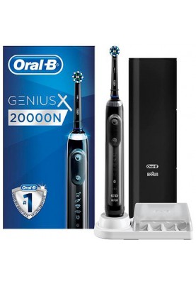 Электрическая зубная щетка Oral-B Genius X 20000N Black