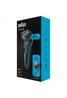 Електробритва чоловіча Braun Series 5 50-M1000s BLACK/MINT