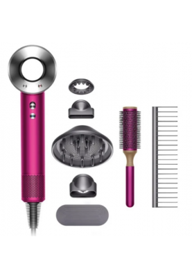 Фен Dyson HD03 Supersonic Fuchsia + Brush Kit