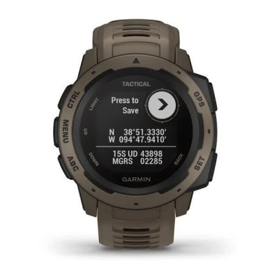 Фітнес-браслет Garmin Instinct Tactical Edition Coyote Tan (010-02064-71/010-02064-94)