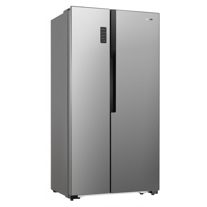 Холодильник з морозильною камерою Gorenje NRS9181MX