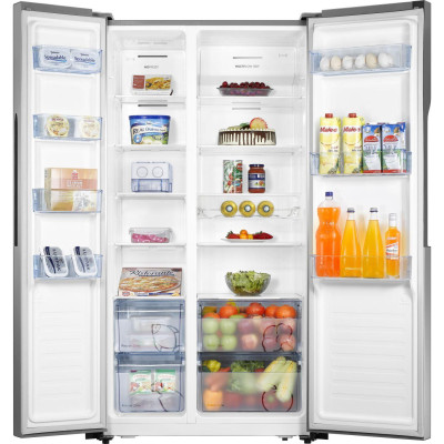 Холодильник с морозильной камерой Gorenje NRS9181MX