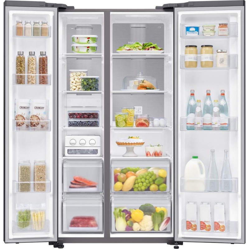Холодильник з морозильною камерою Samsung RS62R50314G/UA