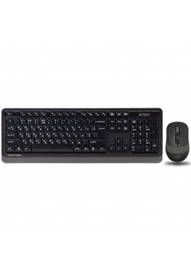 Комплект (клавіатура + миша) A4Tech Fstyler FG1010 Black/Grey